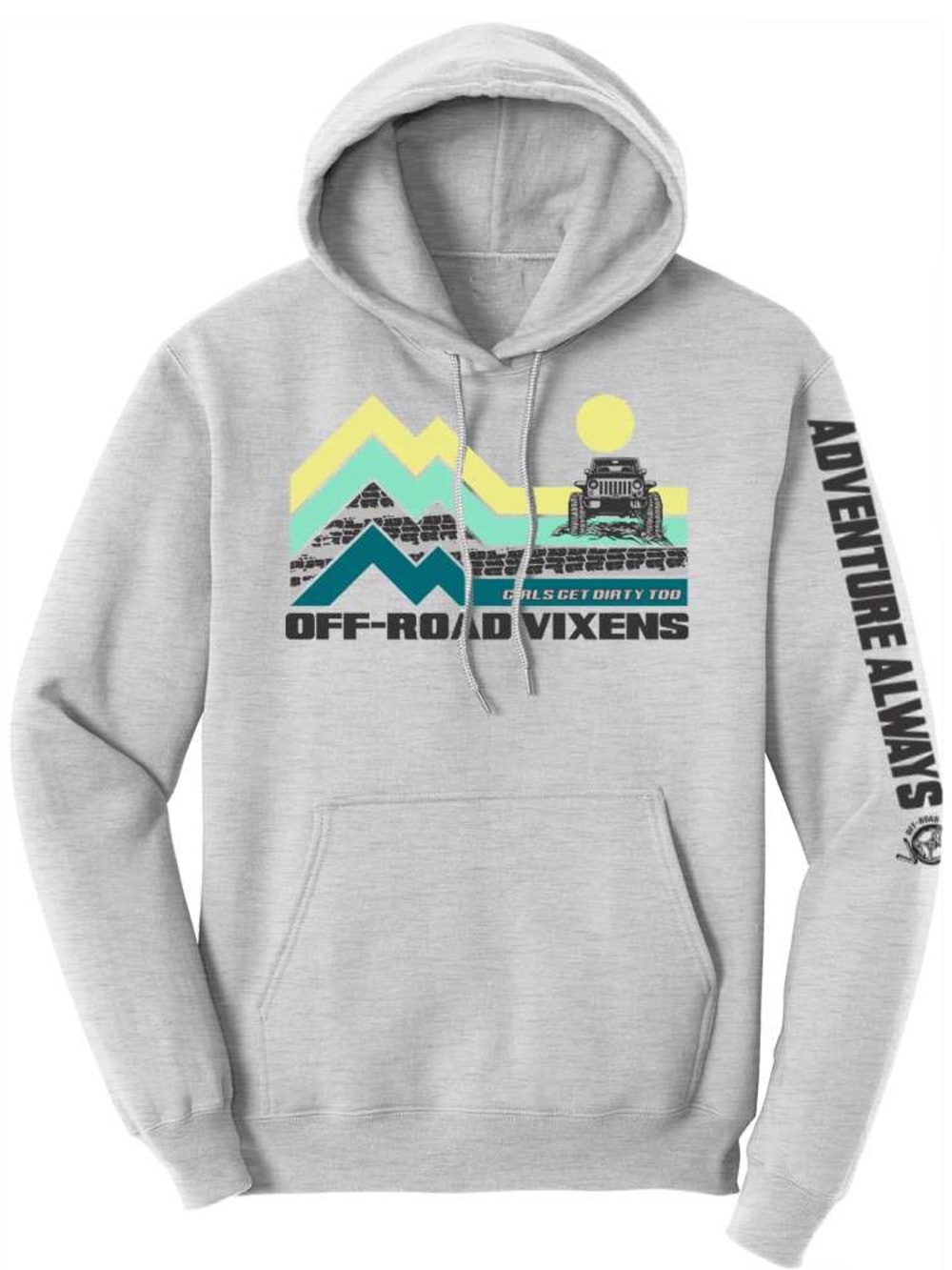 Women’s “OFF-ROAD VIXENS” Jeep Hoodie | #W53